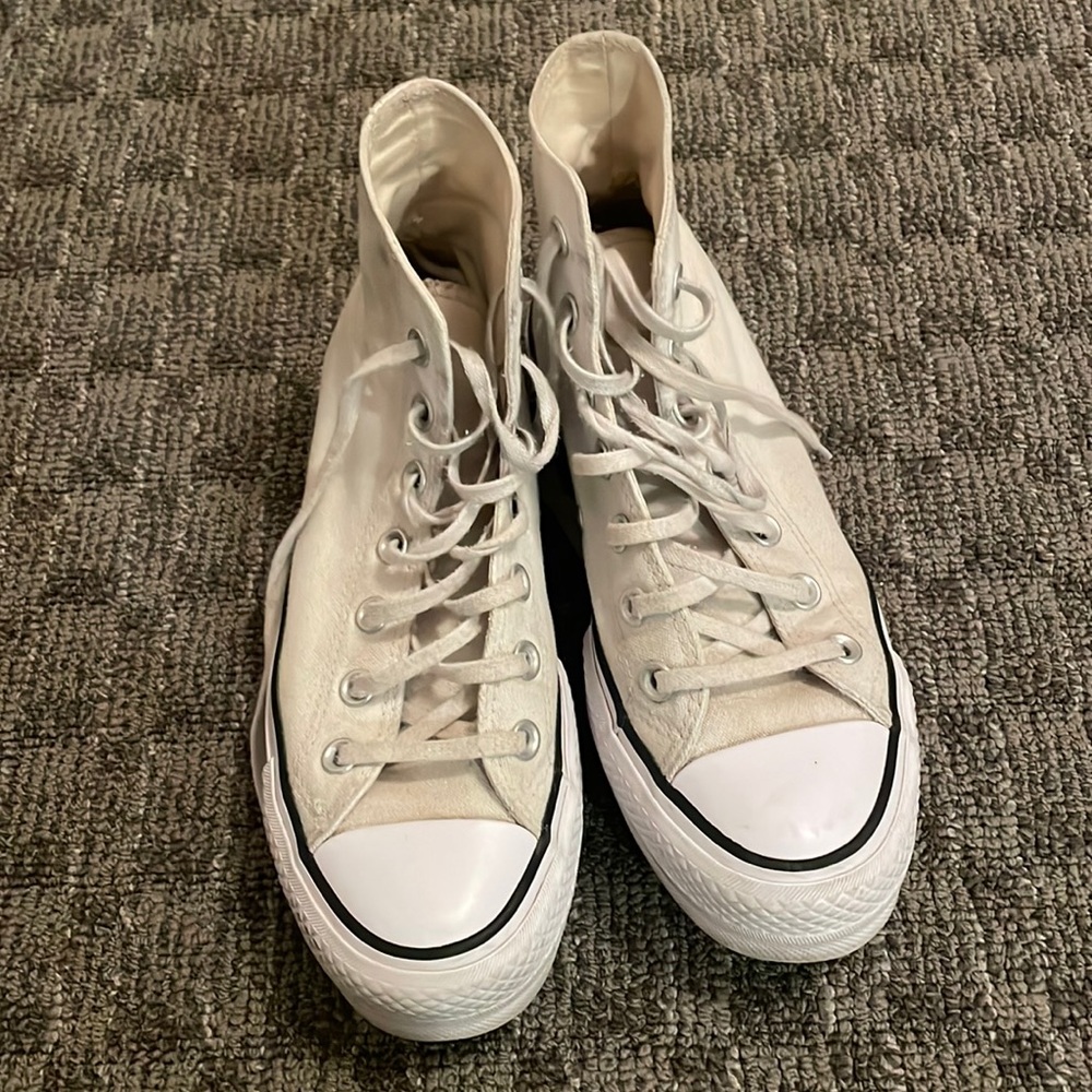 Converse platform high tops